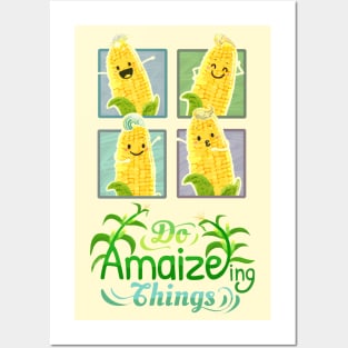 Do A-maize-ing Things - Punny Garden Posters and Art